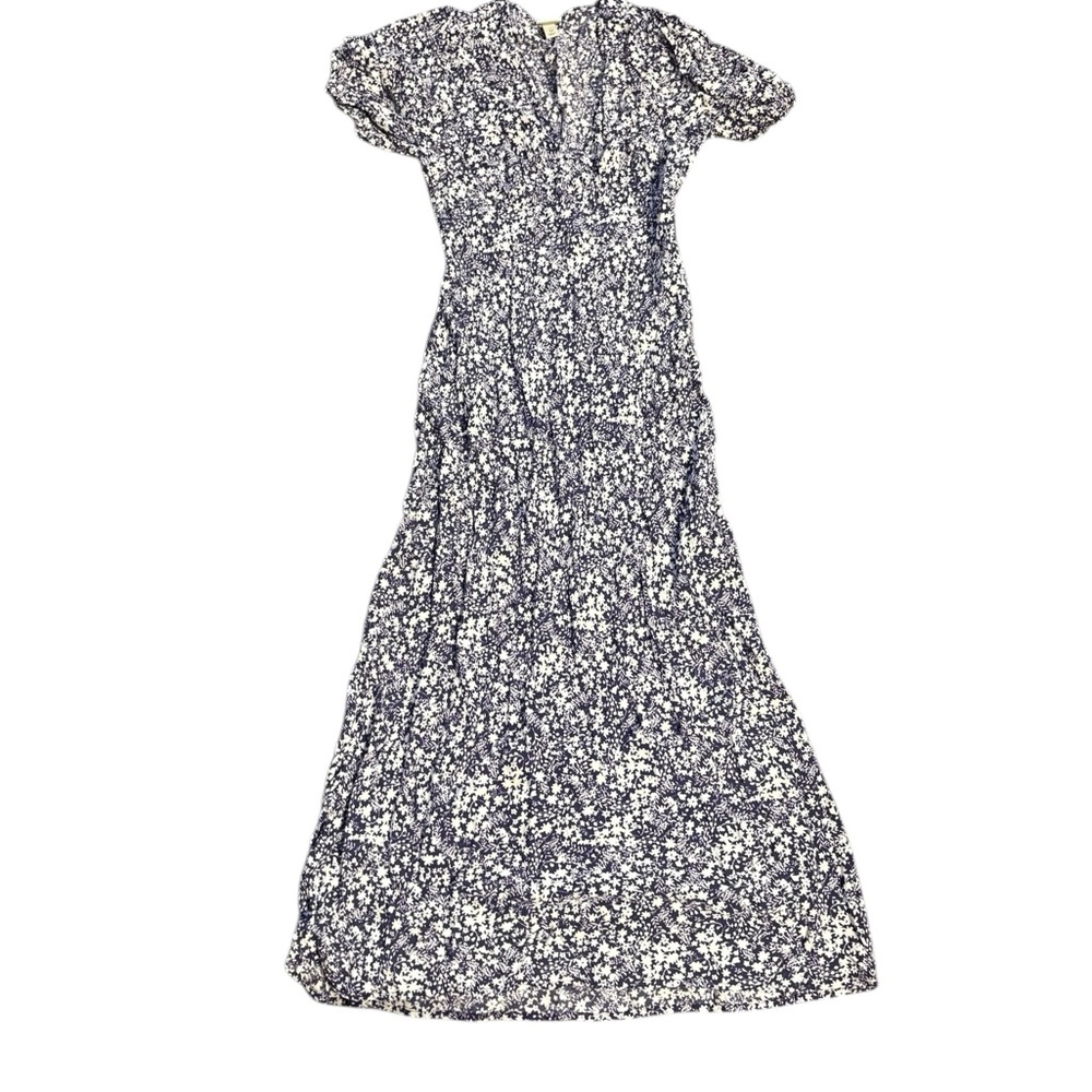 A New Day Navy and White Floral Maxi Dress
